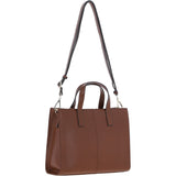 Ashwood Leather Women's Stylish Tote Bag 2 Tone Tan: 64198