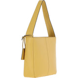Ashwood Real Leather Hobo Shoulder Bag Ochre Yellow: 64202