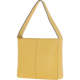 Ashwood Real Leather Hobo Shoulder Bag Ochre Yellow: 64202