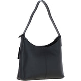 Ashwood Real Leather Hobo Shoulder Bag Black: 64203