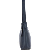 Ashwood Real Leather Hobo Shoulder Bag Cotswold Navy: 64203