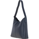 Ashwood Real Leather Hobo Shoulder Bag Cotswold Navy: 64203