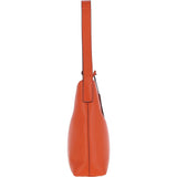 Ashwood Real Leather Hobo Shoulder Bag Mandarin: 64203