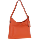 Ashwood Real Leather Hobo Shoulder Bag Mandarin: 64203