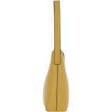 Ashwood Real Leather Hobo Shoulder Bag Ochre Yellow: 64203