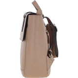 Ashwood Real Leather Flapover Backpack Parafin: 64257