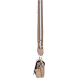 Ashwood Real Leather Flapover Crossbody Bag Parafin: 64295