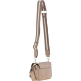 Ashwood Real Leather Flapover Crossbody Bag Parafin: 64295
