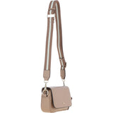 Ashwood Real Leather Flapover Crossbody Bag Parafin: 64295