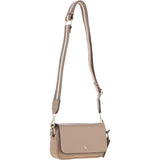 Ashwood Real Leather Flapover Crossbody Bag Parafin: 64295
