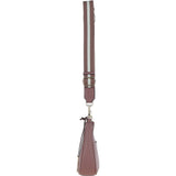 Ashwood Real Leather Crossbody Bag with Webbing Strap Rose: 64296