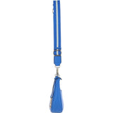 Ashwood Real Leather Crossbody Bag with Webbing Strap Sodalite Blue: 64296