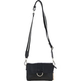 Ashwood Real Leather Small Crossbody Bag Black: 64297