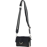 Ashwood Real Leather Small Crossbody Bag Black: 64297