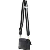Ashwood Real Leather Small Crossbody Bag Black: 64297