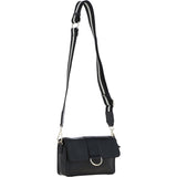 Ashwood Real Leather Small Crossbody Bag Black: 64297