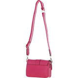Ashwood Real Leather Small Crossbody Bag Raspberry Sorbet: 64297