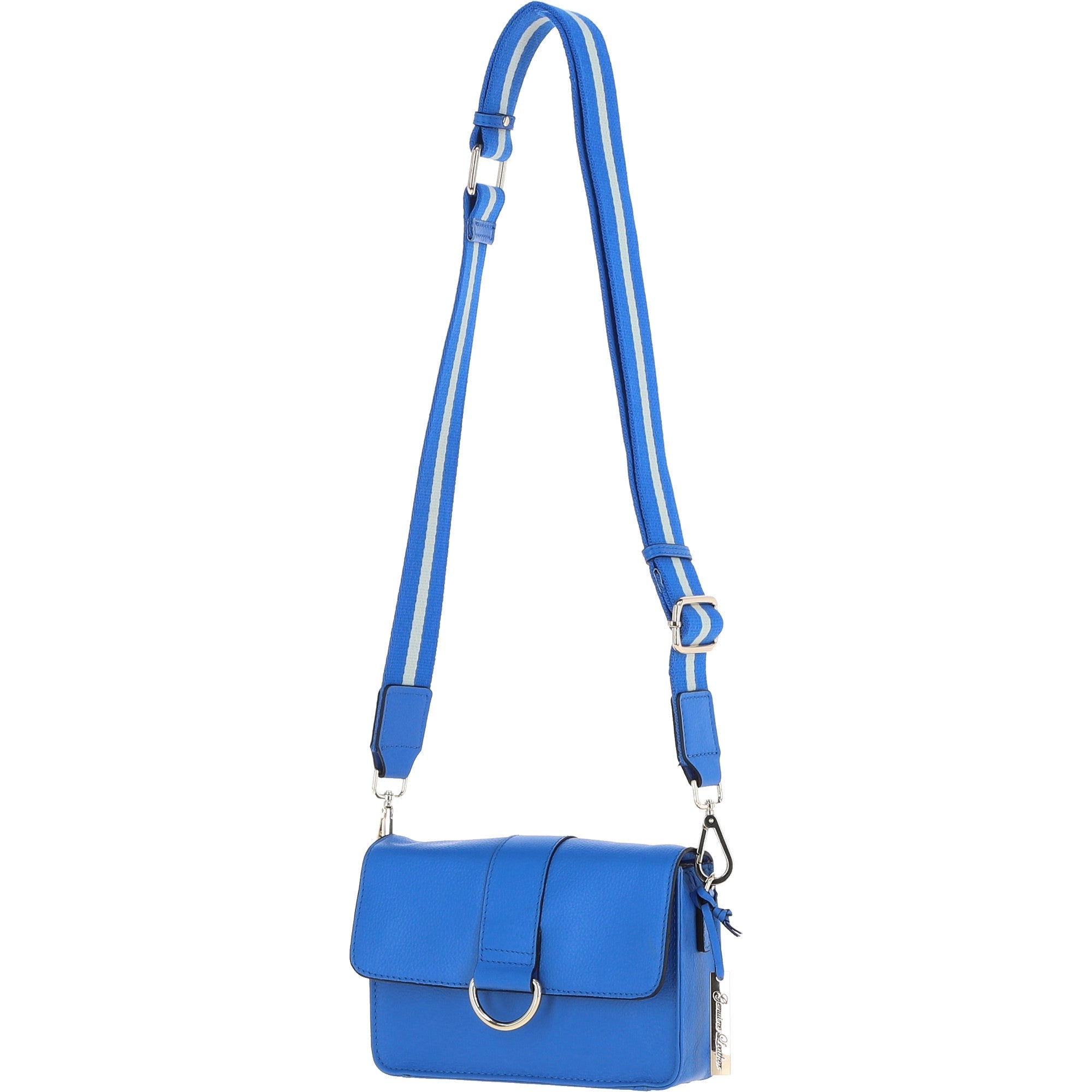 Ashwood Real Leather Small Crossbody Bag Sodalite Blue: 64297