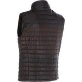 Trapper Men’s Leather Vest Red/Brown: 7950-vest