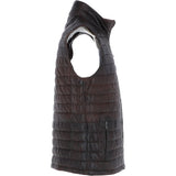 Trapper Men’s Leather Vest Red/Brown: 7950-vest