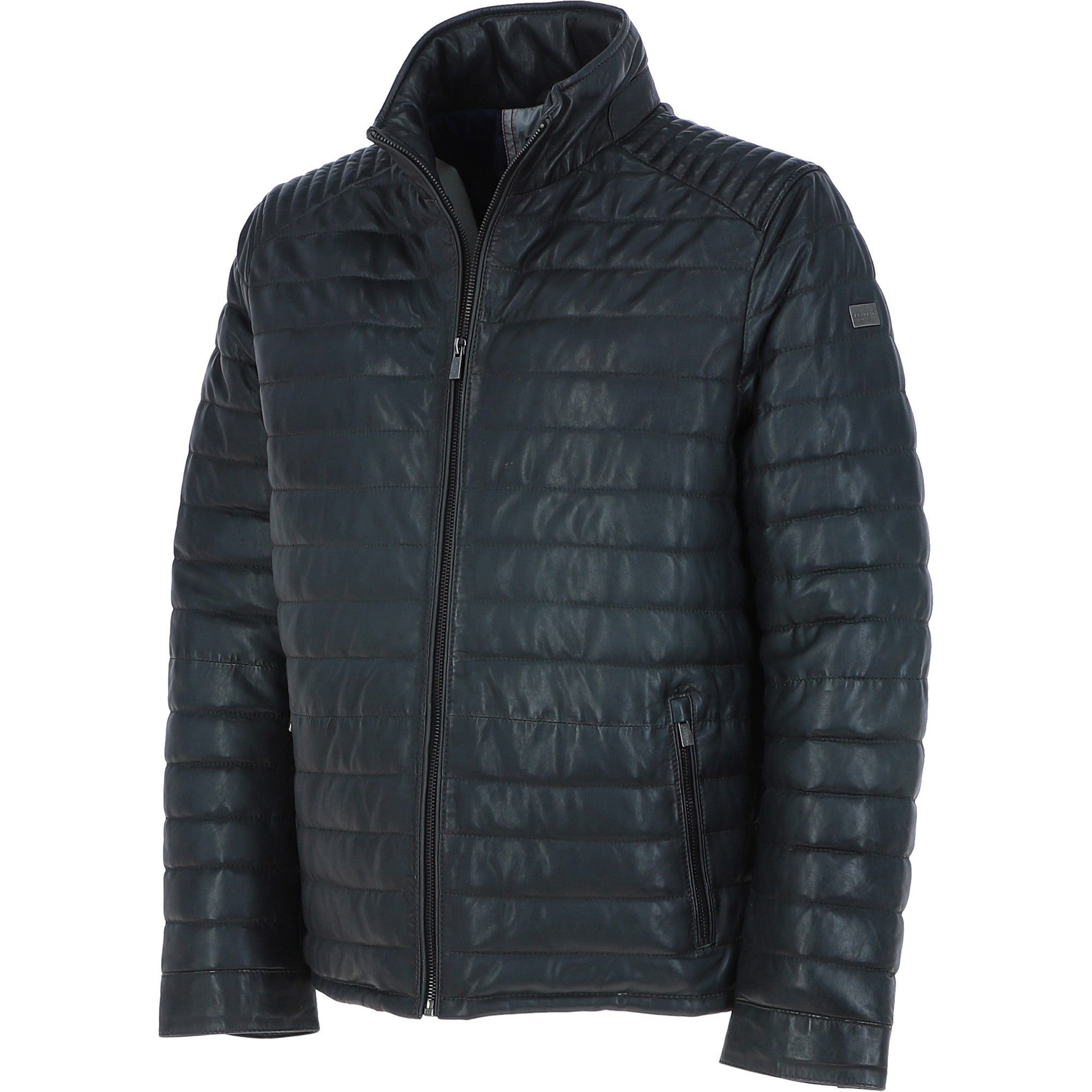 Men's Leather Jacket Charcoal: 7950 jacket