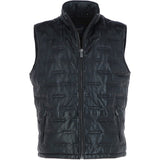 Trapper Men’s Leather Vest Navy: 7956-vest