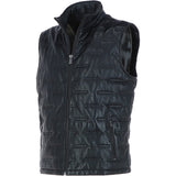 Trapper Men’s Leather Vest Navy: 7956-vest