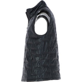 Trapper Men’s Leather Vest Navy: 7956-vest