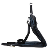 Mens Michigan Leather Suit Carrier Black: 8145