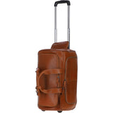 Weekend Columbian Leather Travel Holdall Tan : 8146