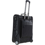 Ashwood Leather Wheeled Suit Carrier Black : 89149