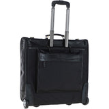 Ashwood Leather Wheeled Suit Carrier Black : 89149