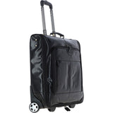 Ashwood Leather Wheeled Suit Carrier Black : 89149