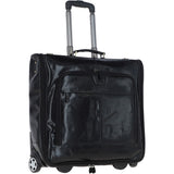 Ashwood Leather Wheeled Suit Carrier Black : 89149