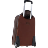 Vegetable Tanned Leather Luggage Cabin Trolley Chestnut : 89150
