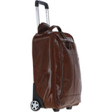 Vegetable Tanned Leather Luggage Cabin Trolley Chestnut : 89150