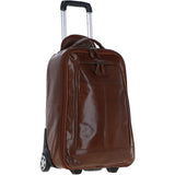 Vegetable Tanned Leather Luggage Cabin Trolley Chestnut : 89150