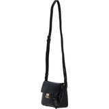 Ashwood Crocodile Print Cross Body Bag Black/croc: C-50 Croc