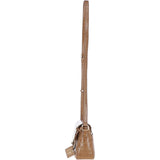 Ashwood Crocodile Print Cross Body Bag Tan/croc: C-50 Croc