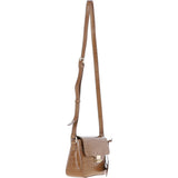 Ashwood Crocodile Print Cross Body Bag Tan/croc: C-50 Croc