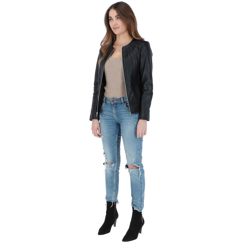 Ashwood Leather Jacket Black: AWL-281