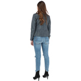 Ashwood Leather Jacket Grey: AWL-281