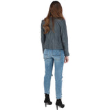 Ashwood Leather Jacket Grey: AWL-281