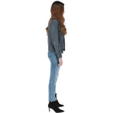 Ashwood Leather Jacket Grey: AWL-281