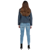 Ashwood Leather Jacket Navy: AWL-281