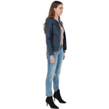 Ashwood Leather Jacket Navy: AWL-281