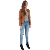 Ashwood Leather Jacket Tan: AWL-281