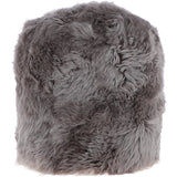 Fenland Sheepskin Pouffe Stool Mink: FF-POUFFE
