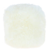 Fenland Sheepskin Pouffe Stool Natural: FF-POUFFE