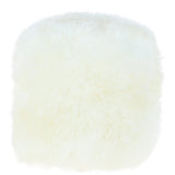Fenland Sheepskin Pouffe Stool Natural: FF-POUFFE